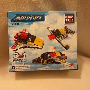 Mini Sonic Plane BricTek Building Block Construction Brick Toy 3in1 21526